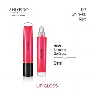 Shiseido Shiseido New Shimmer Gel Gloss 07 Shin-ku Red