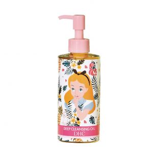 DHC Disney Deep Cleansing Oil Alice Tropical White 