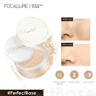 Focallure #PerfectBase Oil Control Loose Powder Long-lasting Natural Finish 