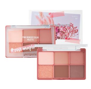 Peripera Pink Moment Color Palette Rose Maple