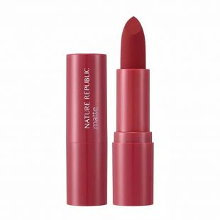 Nature Republic Pure Shine Lipstick 06 Soul Burgundy