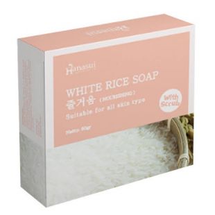 Hanasui White Rice Soap 