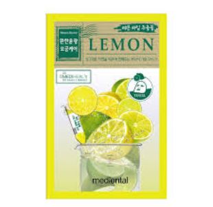 Mediental Mediental Botanic Garden Mask (Lemonlime) Lemon