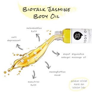 Biotalk.id Body Oil Jasmine Moisturizing