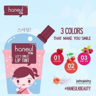 Haneul Let’s Smile! Lip Tint Cherry Red