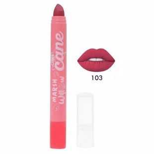 Marshwillow Candy Cane Matte Lip Crayon Red Series 103