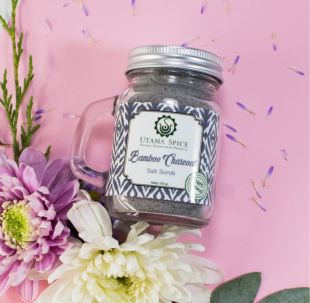 Utama Spice Bamboo Charcoal Salt Scrub 