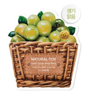 the SAEM Natural-Tox Mask Sheet Green Grape