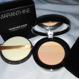 Amaranthine Quanthine Sheer Compact Powder Earthy