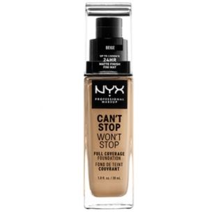 NYX Cant Stop Wont Stop Full Coverage Foundation Medium Olive