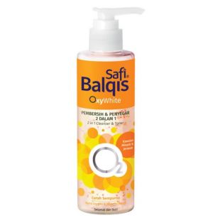 Safi Balqis Oxywhite Cleanser and Toner