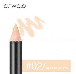 O.TWO.O Waterproof Eyebrow & Eyes Pencil 02 Apricot Yellow