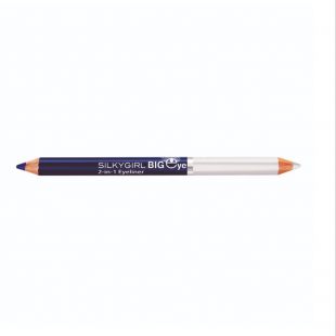 SilkyGirl Big Eye 2 in 1 Eyeliner Ice Blue