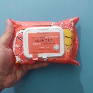 Sephora Exfoliating Wipes Grapefruit