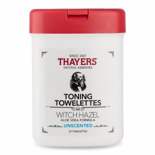 Thayers Toning Towelettes Unscented 