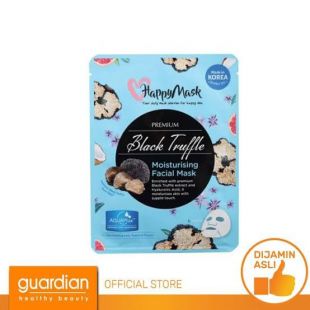 HappyMask Premium Black Truffle Moisturizing Facial Mask 