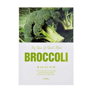 APIEU My Skin Fit Sheet Mask Broccoli