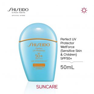 Shiseido Perfect UV protector Wetforce SPF50+ Sensitive skin & Children