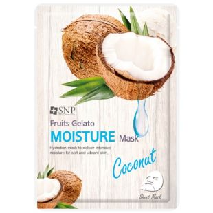 SNP Fruit Gelato Moisture Mask Coconut