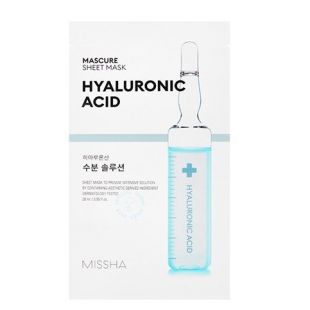 Missha Mascure sheet mask Hyaluronic Acid