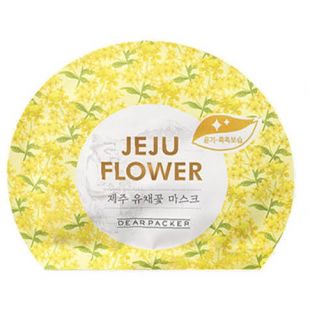 The Face Shop Jeju Flower Sheet Mask Rape Flower