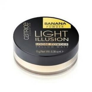 Catrice Light Illusion Loose Powder Yellow Matt Banana