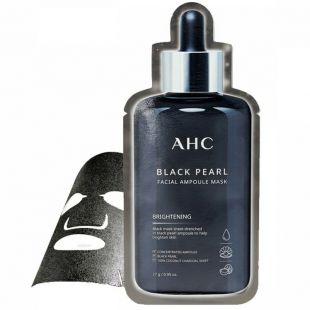 AHC Black Pearl Facial Ampoule Mask 