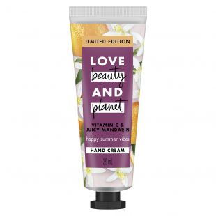 Love Beauty and Planet Vegan Hand Cream Vitamin C & Juicy Mandarin Orange 