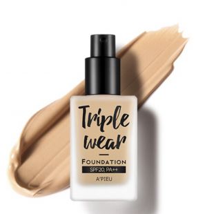 APIEU A'pieu Triple Wear Foundation Sand