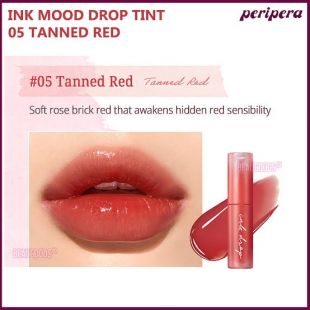 Peripera Ink Mood Drop Tint 05 Tanned Red