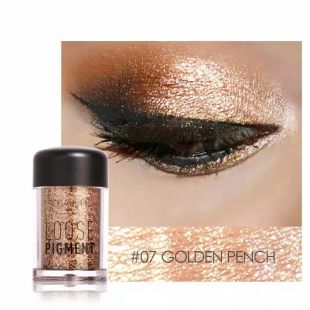 Focallure Loose Pigment Eyeshadow 07 Golden Pench