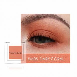 Focallure Single Eyeshadow Matte 05 Dark Coral