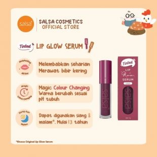 Salsa Cosmetic Lip Glow Serum Twilight