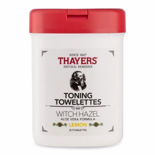 Thayers Toning Towelettes Lemon 