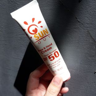 My Way Sun Out Face & Hand Cream SPF 50 