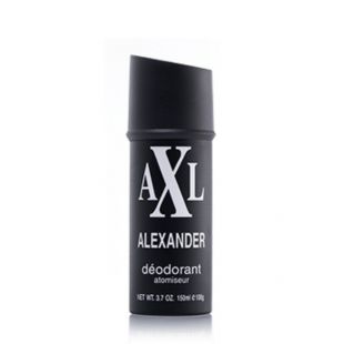 The Library of Fragrance AXL |ALEXANDER DEODORANT SPRAY BLACK 150ML diproduksi oleh PT GUDANG REJEKI UTAMA