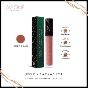 avione Liquified Longwear Lipstick x Fatya Biya Buktikan