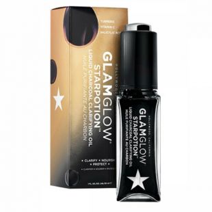 GlamGlow Starpotion Liquid Charcoal Clarifying Oil 