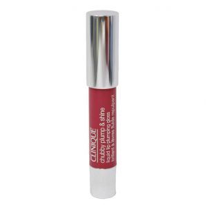 CLINIQUE Chubby Plump & Shine Liquid Lip Plumping Lip Gloss Powerhouse Punch