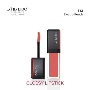 Shiseido LacquerInk Lip Shine 312 Electro Peach