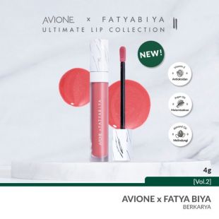 avione Afterglow Lip Gloss x Fatya Biya Berkarya