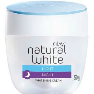 Olay Natural White Light Night Whitening Cream 