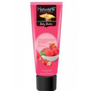 Herborist Body Butter with Shea Butter Strawberry Sorbet