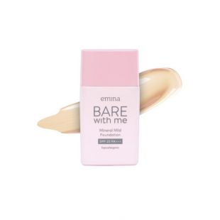 Emina Bare With Me Mineral Mild Foundation Natural