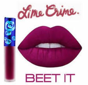 Lime Crime Matte Velvetines Beet it
