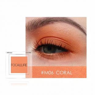 Focallure Single Eyeshadow Matte 06 Coral