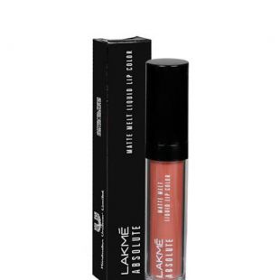 Lakmé Absolute Reinvent Matte Melt Liquid Lip Color Peach Rose