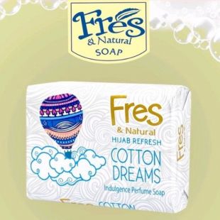 Fres & Natural Indulgence Perfume Soap Cotton Dreams