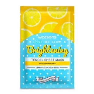 Watsons Love My Glow Tencel Sheet Mask Lemon