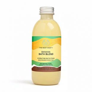 The Body Shop Hydrating Bath Foam Banana Bath Blend